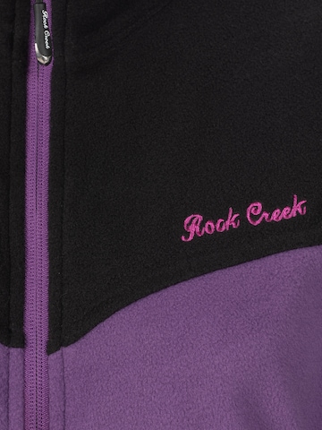 Rock Creek Fleecejacke in Lila