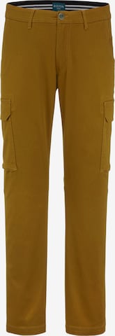 Regular Pantalon cargo Boston Park en marron : devant