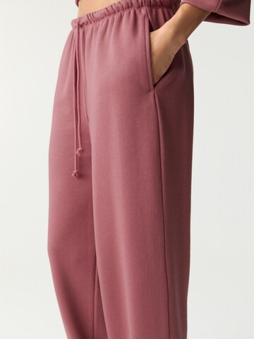 Effilé Pantalon Pull&Bear en rose