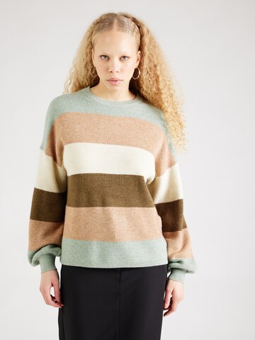 Pull-over 'ATIA' ONLY en vert : devant