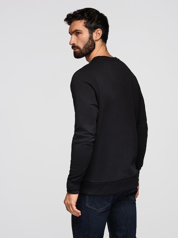 Sweat-shirt Ombre en noir