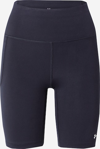 melns UNDER ARMOUR Šaurs Sporta bikses 'Motion': no priekšpuses