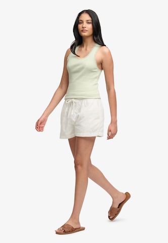 Loosefit Pantalon Superdry & Co en blanc