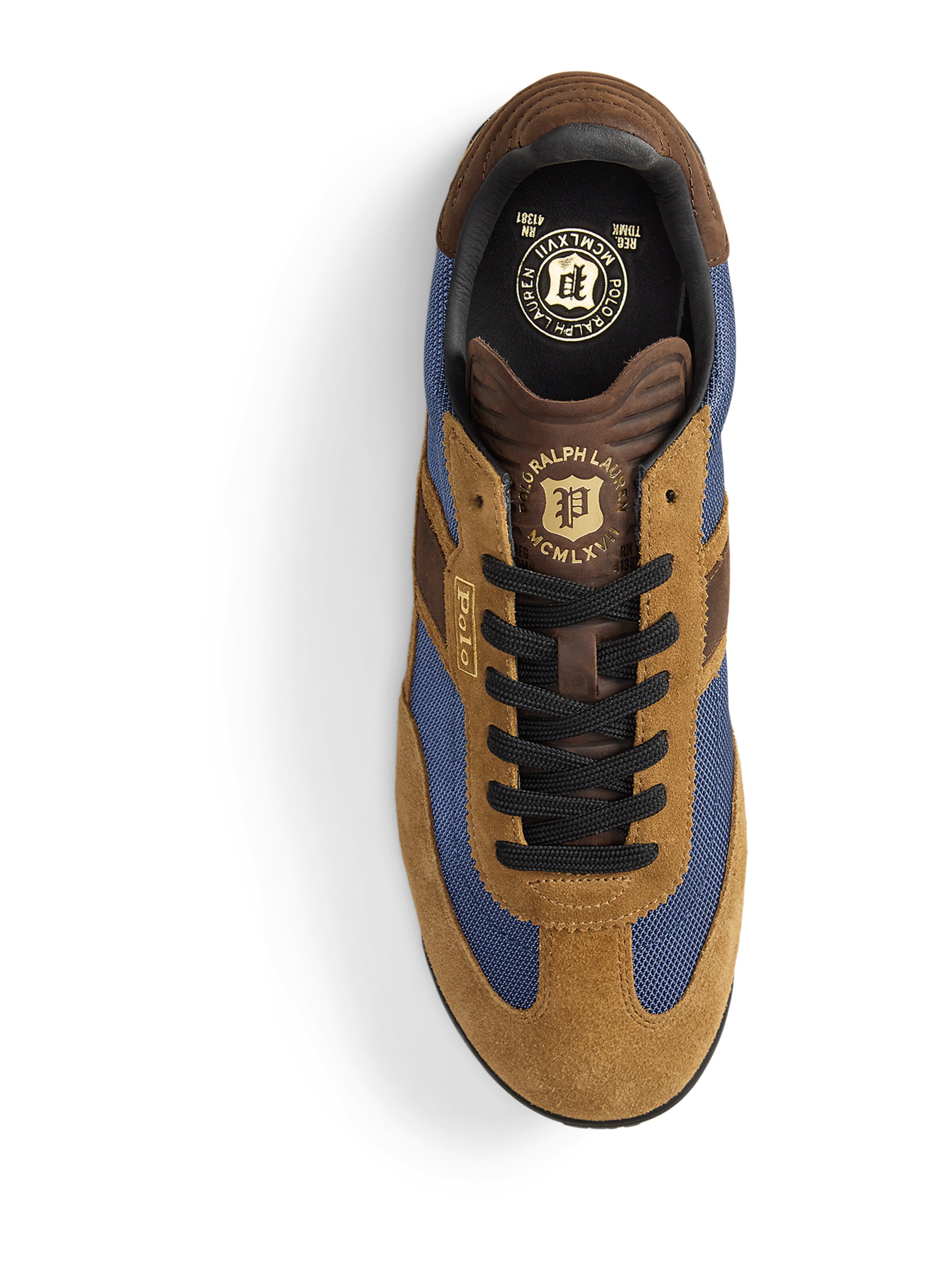 Baskets basses 'VARICK' Polo Ralph Lauren en bleu