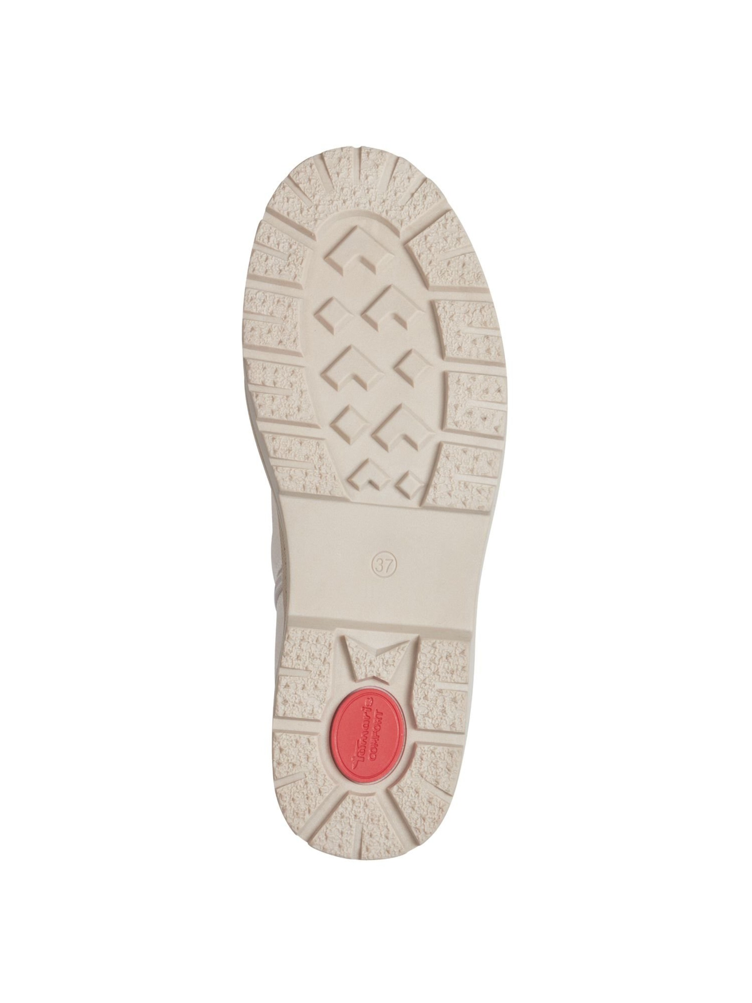 Bottines à lacets Tamaris en beige