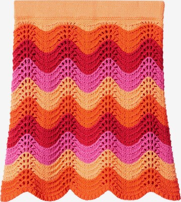 MANGO Skirt 'BABIA' in Orange: front