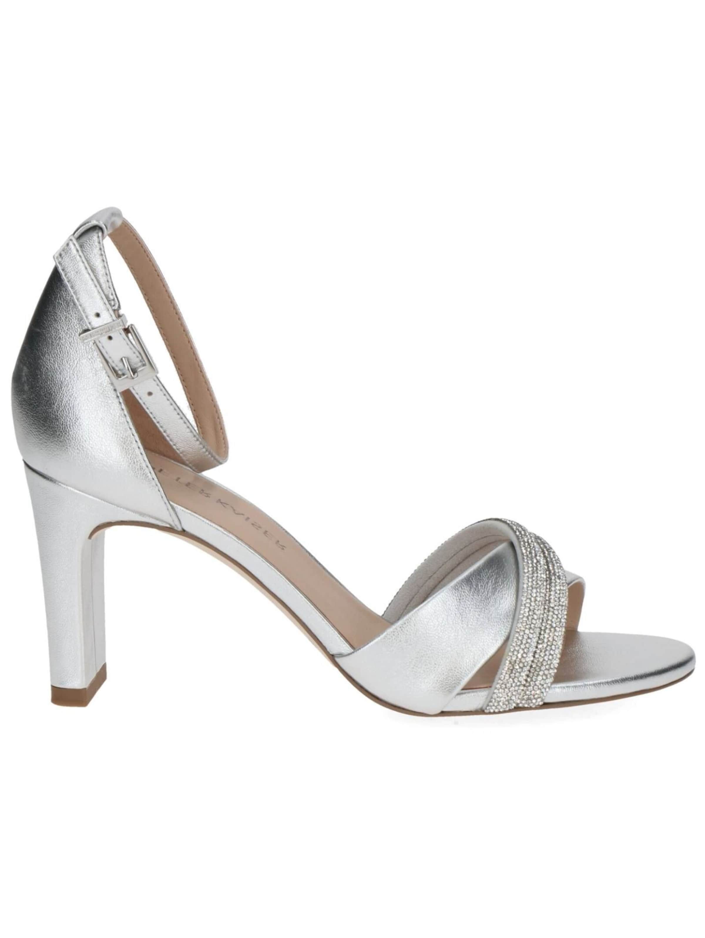 Sandalo con cinturino di PETER KAISER in argento