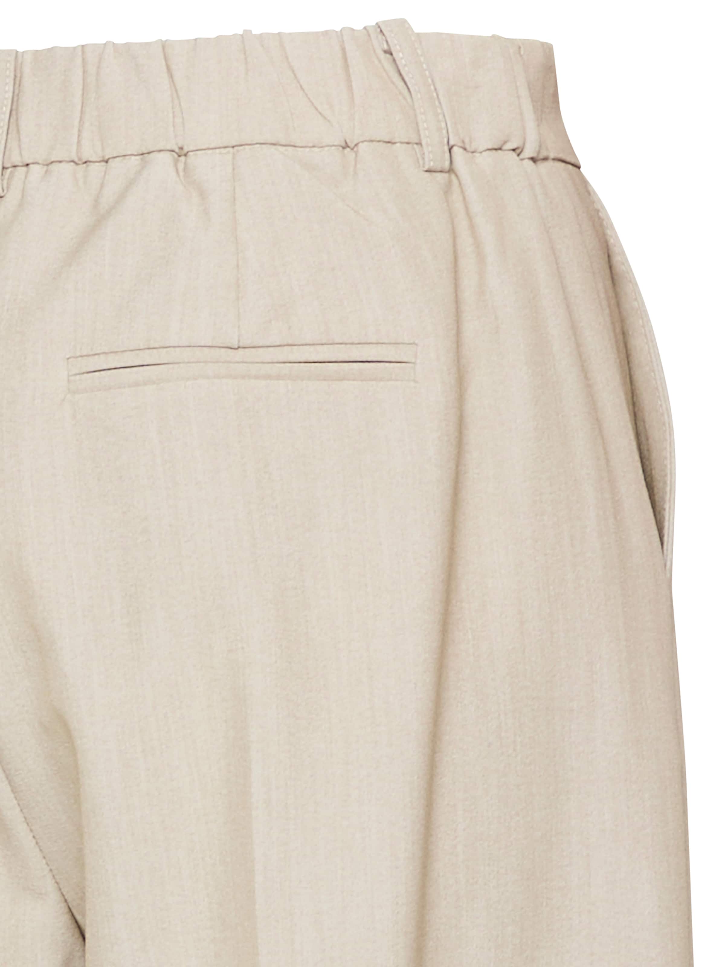 b.young Wide leg Trousers 'Danta' in Beige