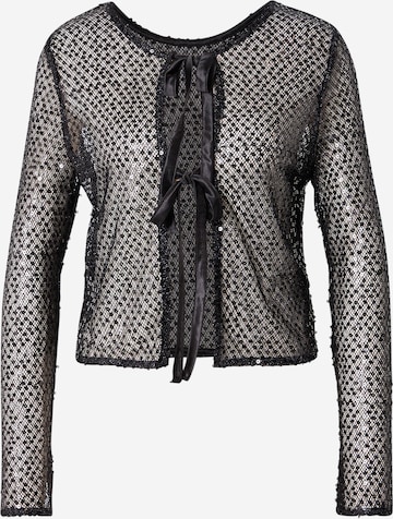 juoda PIECES Kardiganas 'PCRISSI': priekis