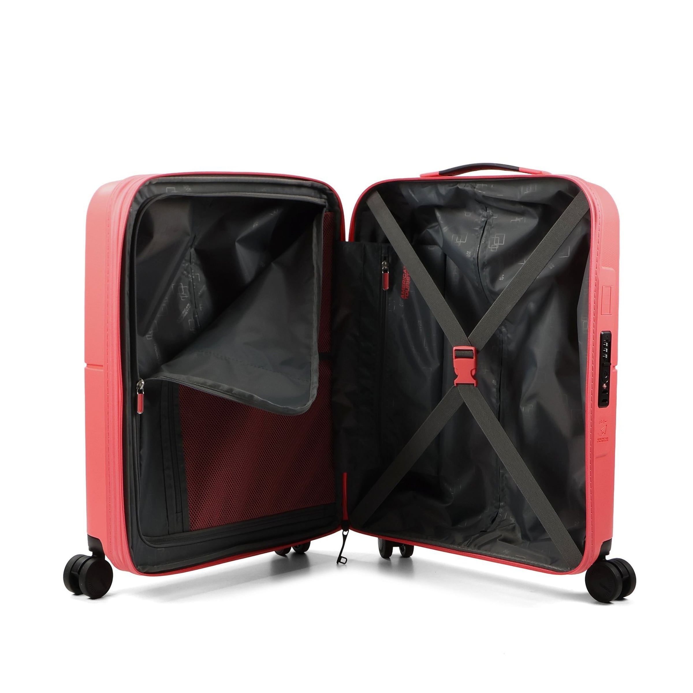 American Tourister Trolley 'Dashpop' in Pink