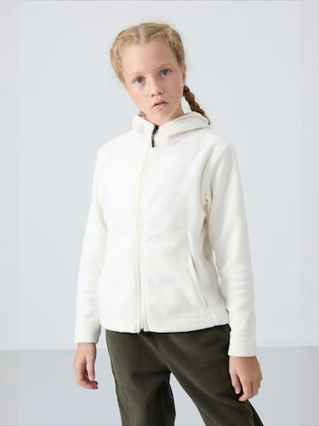 Tommy Life Dressipluus 'TOMMY Unisex-Kapuzen-Sweatshirt Für Jugendliche Mit Reißverschluss', värv pruun: eest vaates