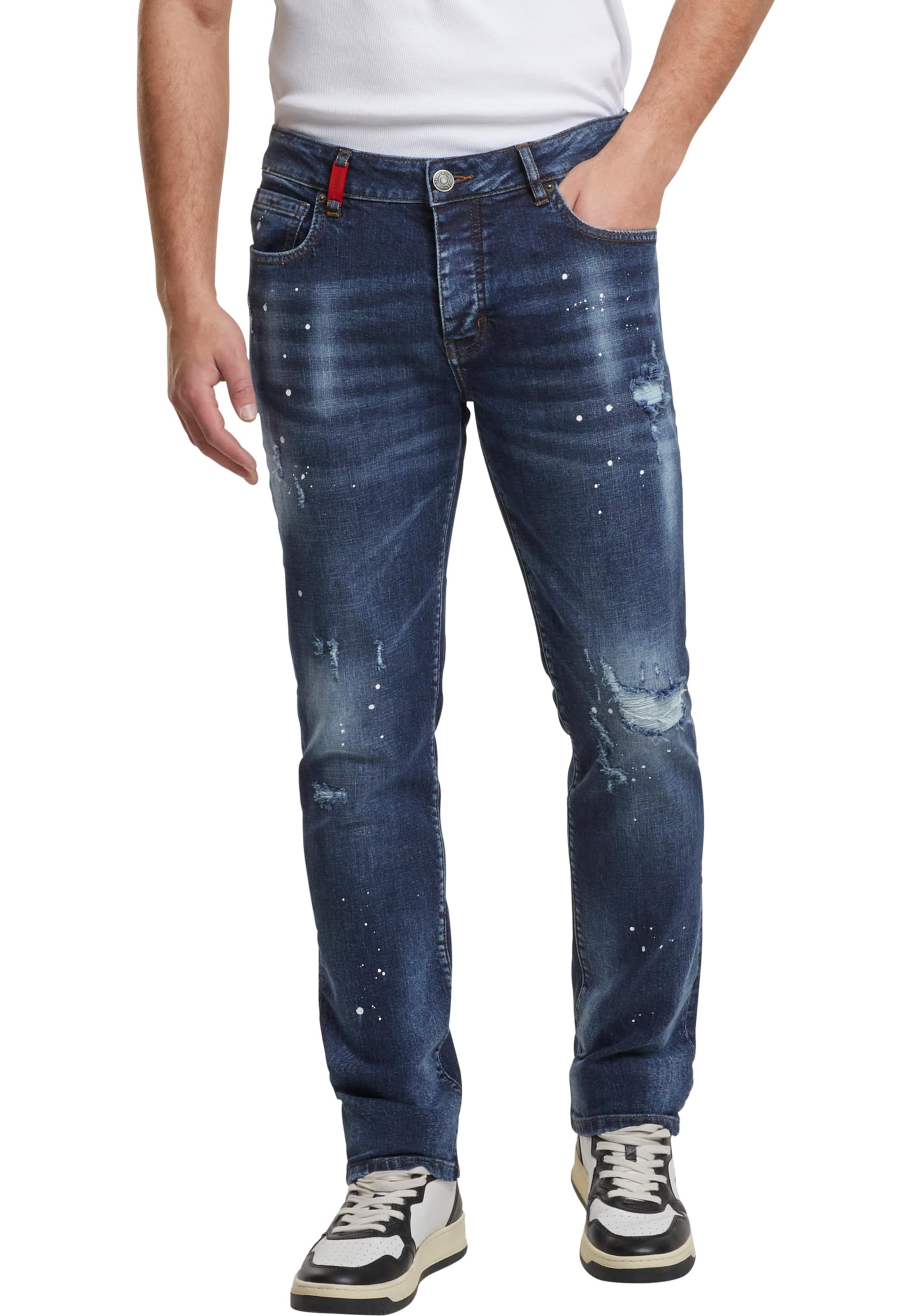 2Y Premium Slimfit Jeans 'Carlos' in Blauw