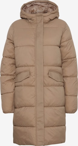 Veste d’hiver 'Zorana Ja2' ICHI en marron : devant