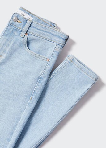 MANGO Skinny Jeans 'soho' in Blau