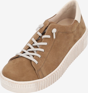 GABOR Sneakers laag in Bruin: voorkant