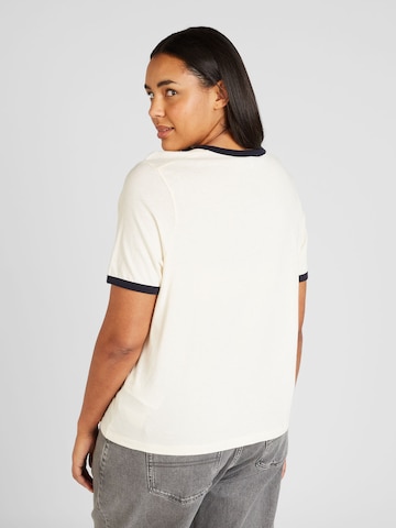 Tommy Hilfiger Curve T-Shirt in Beige