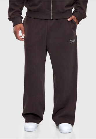 regular Pantaloni di Dropsize in marrone: frontale