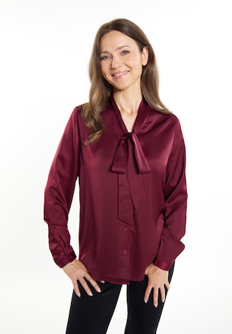 Camicia da donna di usha BLACK LABEL in rosso