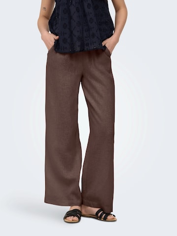 Wide leg Pantaloni 'ONLBRUXELLES' de la ONLY pe maro: față