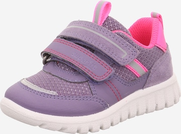 SUPERFIT - Sapatilhas 'Sport7 Mini' em roxo: frente