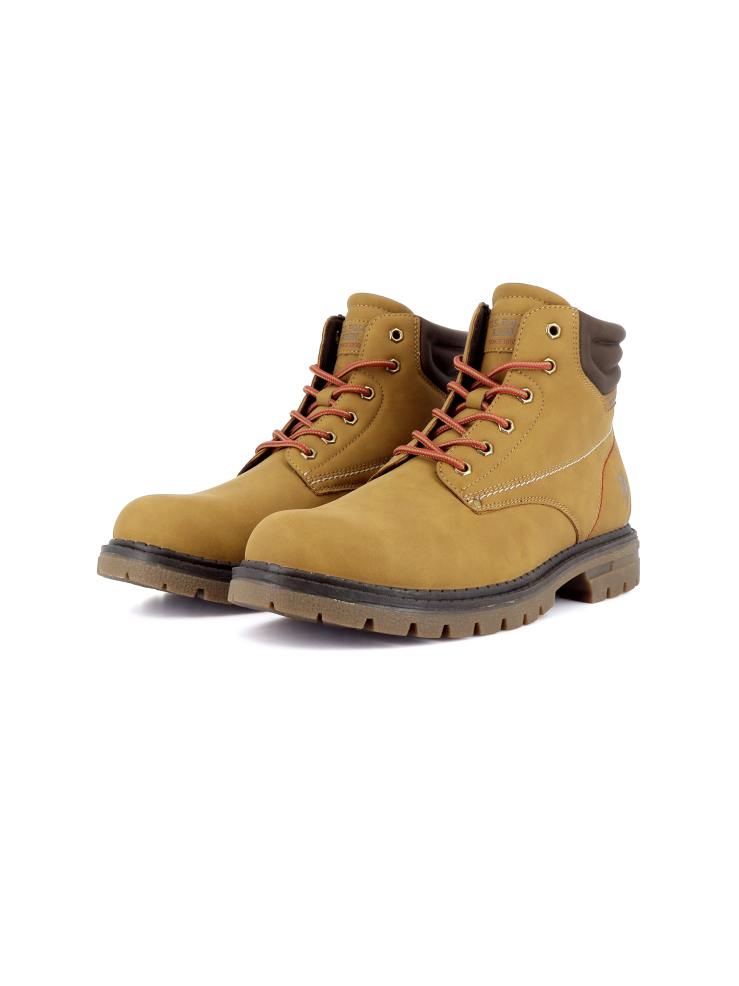 Bottines à lacets 'Ohio' US POLO ASSN. en beige