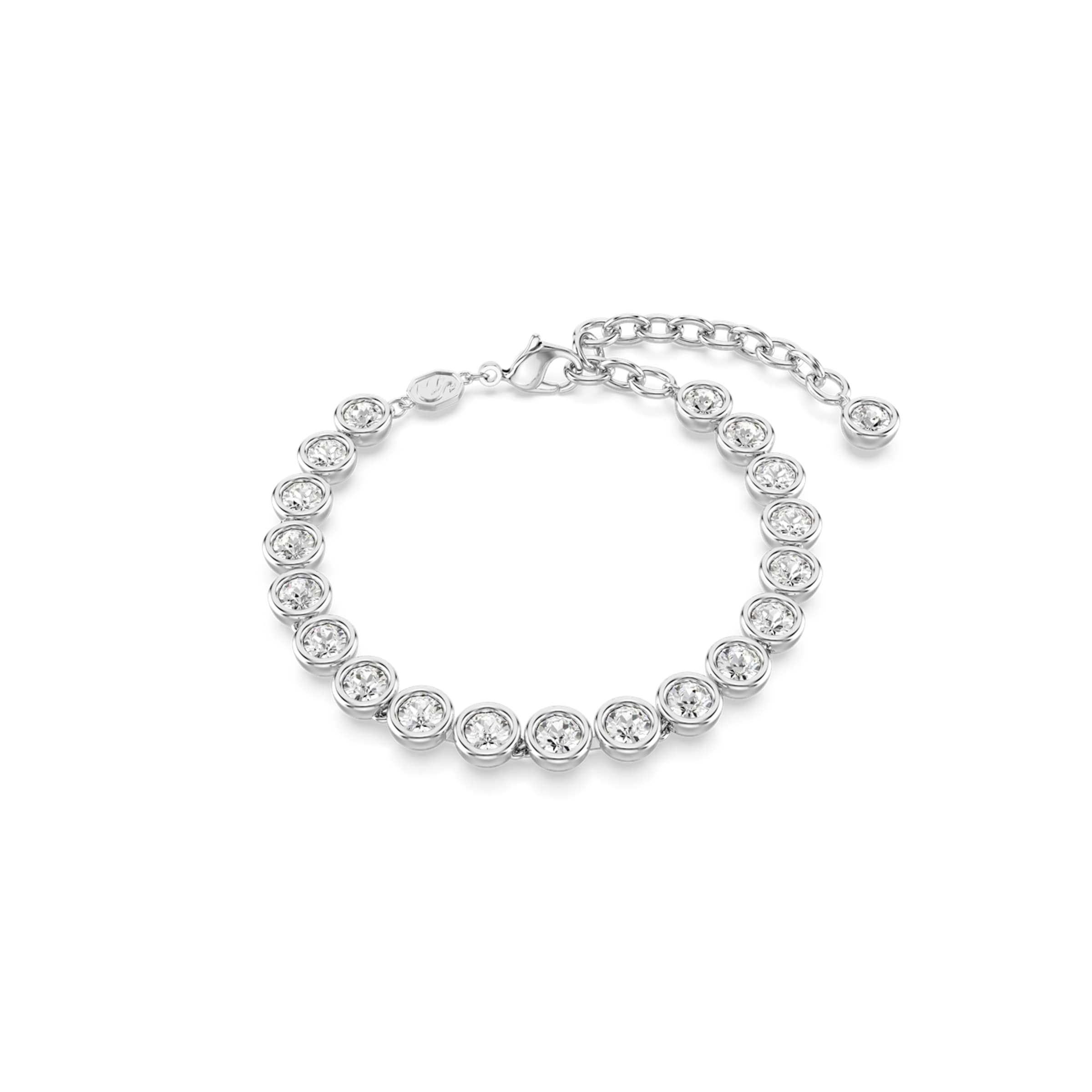 Swarovski Bracelet in Silver: front