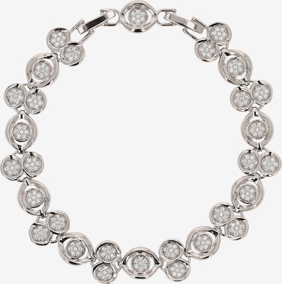 Apyrankė iš faina, spalva – sidabrinė / skaidri spalva, Prekių apžvalga