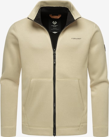 Ragwear Sweat jacket 'Fabbian' in Beige