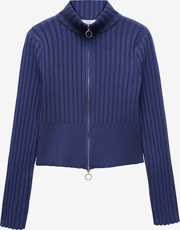 Cardigan 'Teriyaki' MANGO en bleu : devant