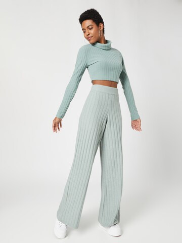 florence by mills exclusive for ABOUT YOU Wide leg Broek 'Pieris' in Groen