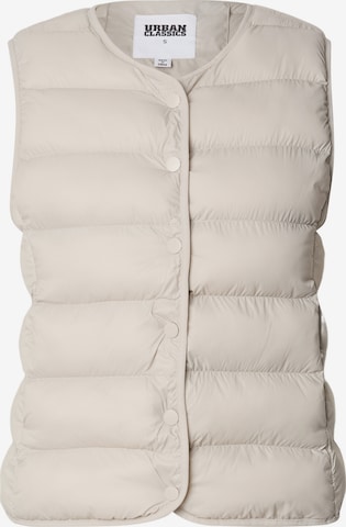 Urban Classics Bodywarmer in Beige: voorkant