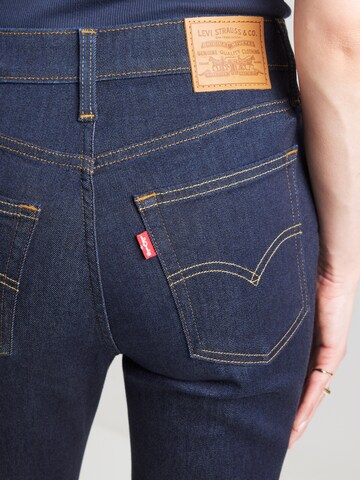 LEVI'S ® Bootcut Jeans '725 HIGH RISE BOOTCUT' in Blau