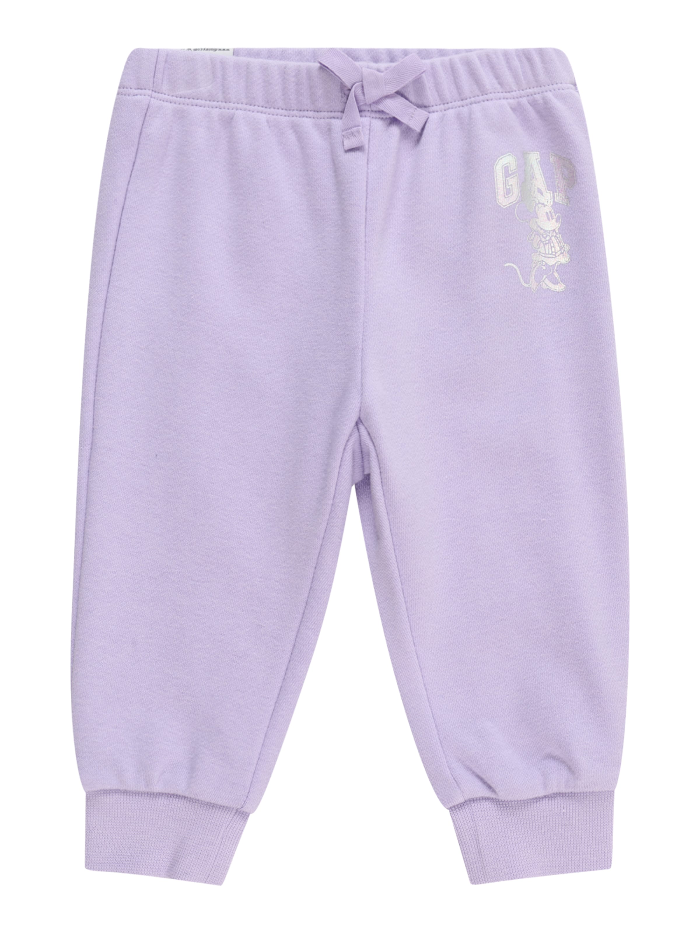 Effilé Pantalon GAP en violet : devant