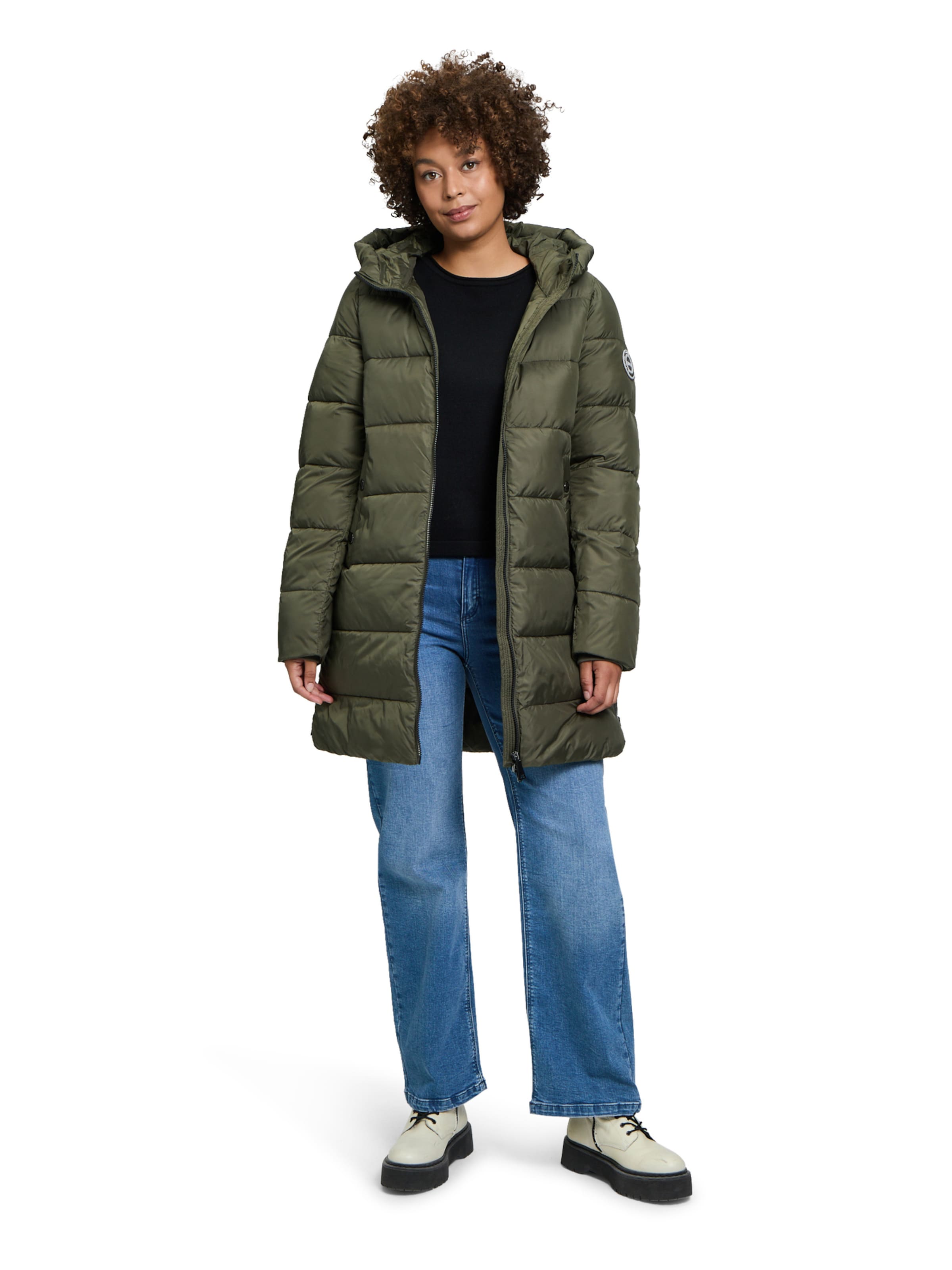 Cartoon Χειμερινό μπουφάν σε πράσινο