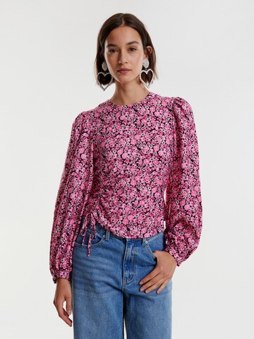 EDITED - Blusa 'Breanna' en rosa: frente