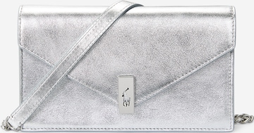 Polo Ralph Lauren Pisemska torbica | srebrna barva: sprednja stran