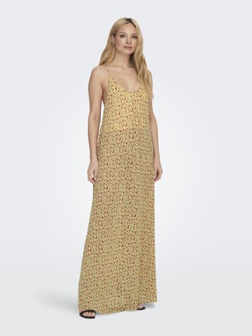 Robe 'Lilja' ONLY en jaune : devant