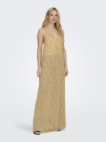ONLY فستان 'Lilja' بلون أصفر: الأمام