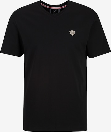 19V69 ITALIA Shirt 'Toni' in Black: front
