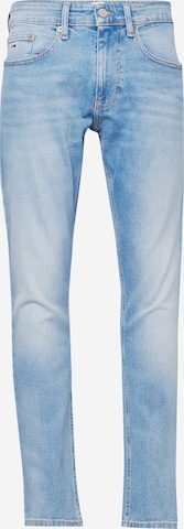 Tommy Jeans Slimfit Jeans 'AUSTIN' in Blauw: voorkant