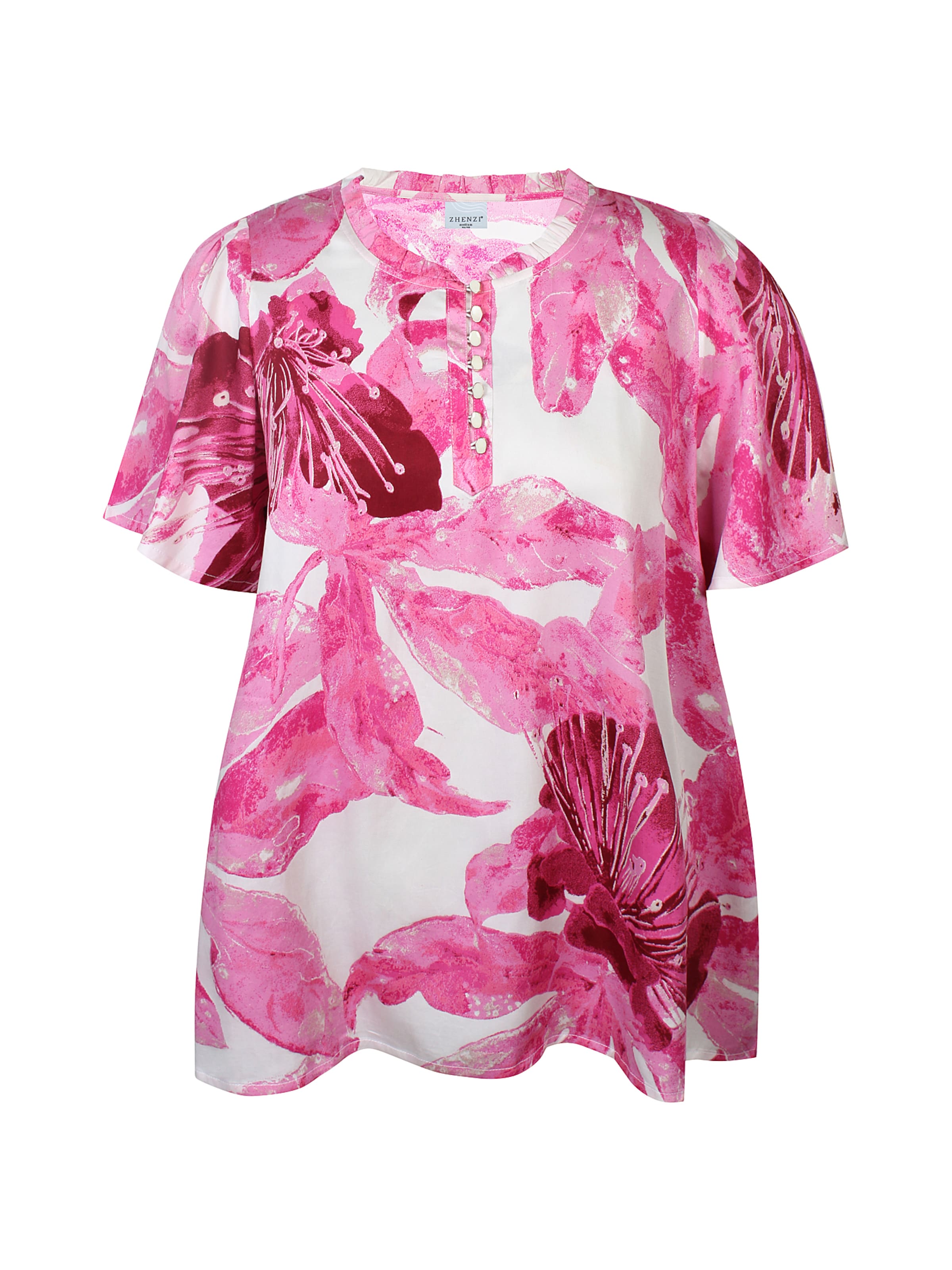 Zhenzi Blouse 'Jalyn 1379' in Pink: front
