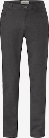 REDPOINT Regular Pants in Grey: front