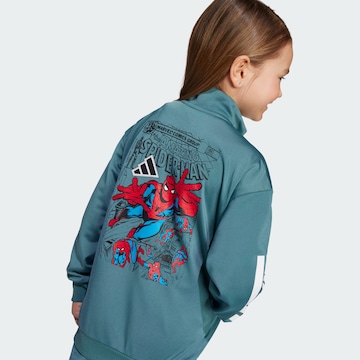 ADIDAS SPORTSWEAR Trainingsanzug 'Marvel Spider-Man' in Grün