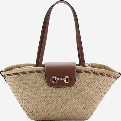 MANGO Shopper torba 'CIES' u bež / smeđa, Pregled proizvoda