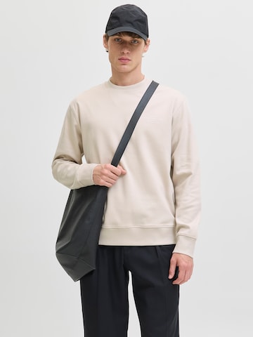 Sweat-shirt 'JPRCCCHAD' JACK & JONES en gris : devant