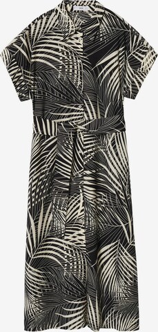 Robe-chemise 'Pampa 2' MANGO en noir : devant