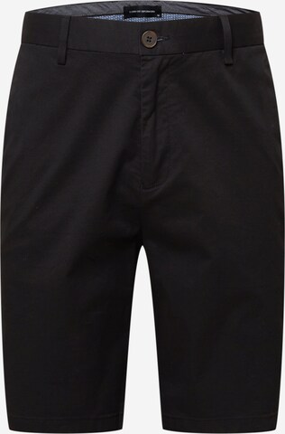 Pantalon chino 'Milano' Clean Cut Copenhagen en noir : devant