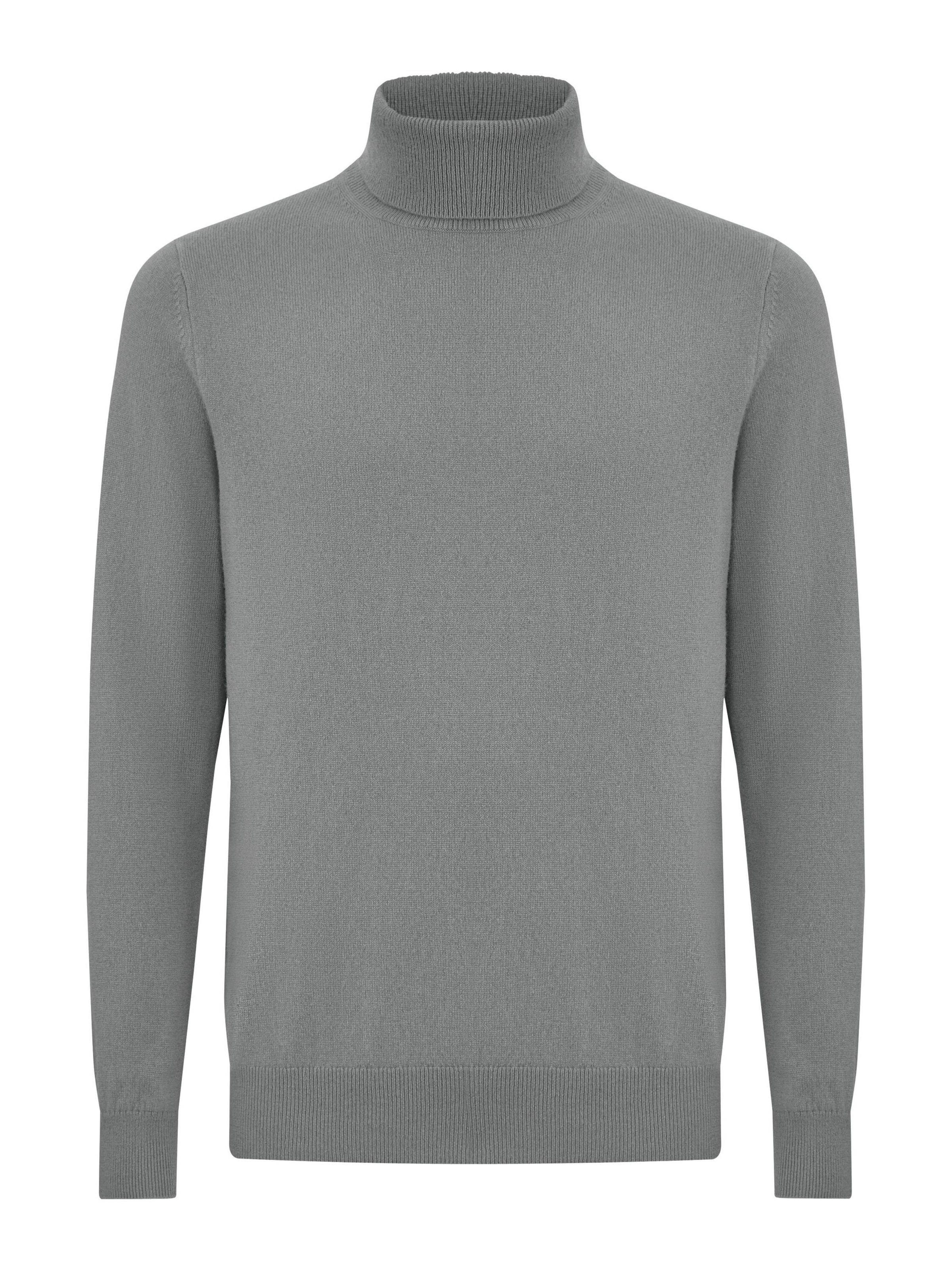 FALKE Pullover 'Pure'‌‌‌‌‌‌‌‌ in Grau: Vorderseite