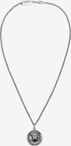 KUZZOI Necklace 'Löwe' in Black: front