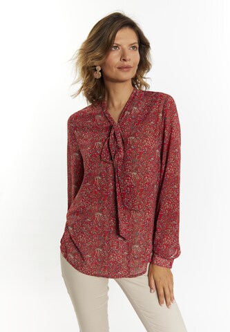 Usha Blouse in Red: front